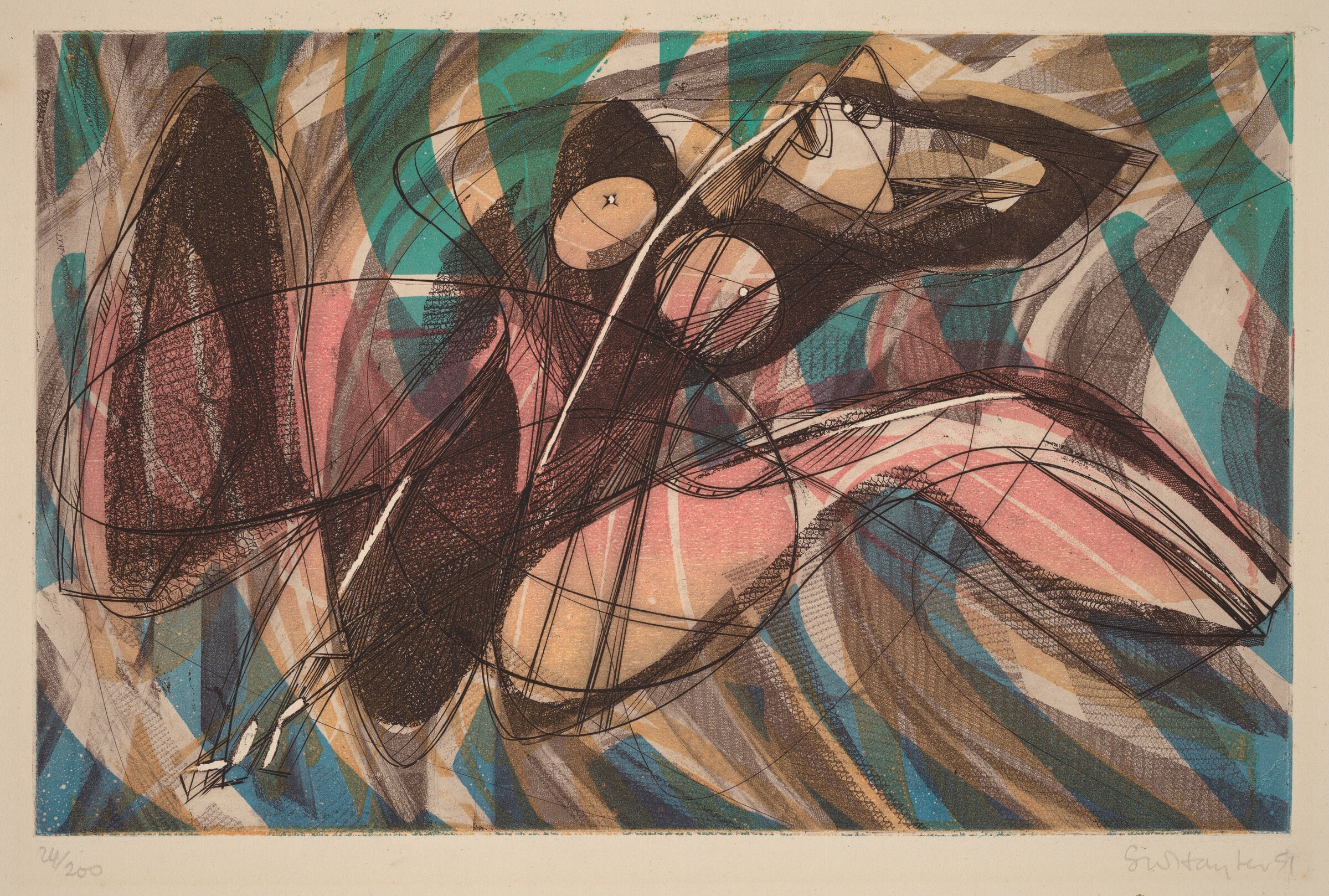 L'Escoutay, Stanley William Hayter, 1951