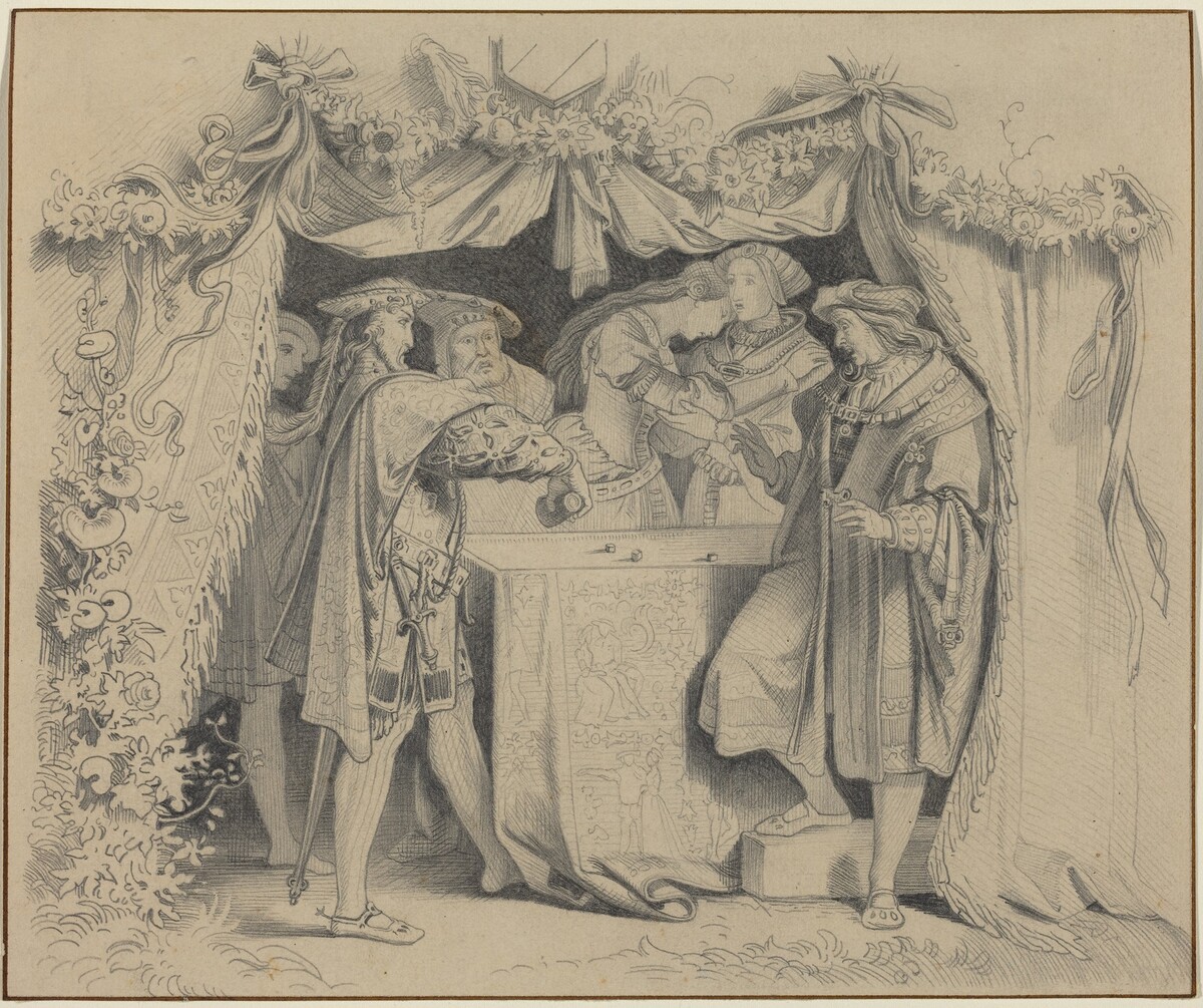 Men Throwing Dice