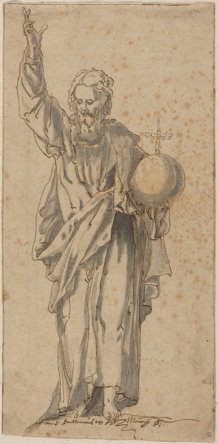 Christ as Salvator Mundi
