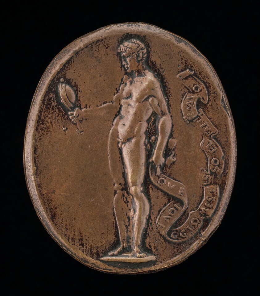 Allegorical Male Figure