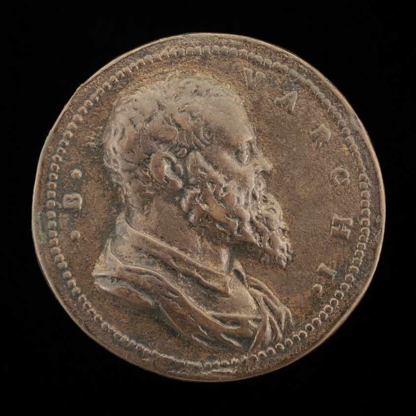 Benedetto Varchi, 1502-1565, Florentine Historian and Man of Letters [obverse]