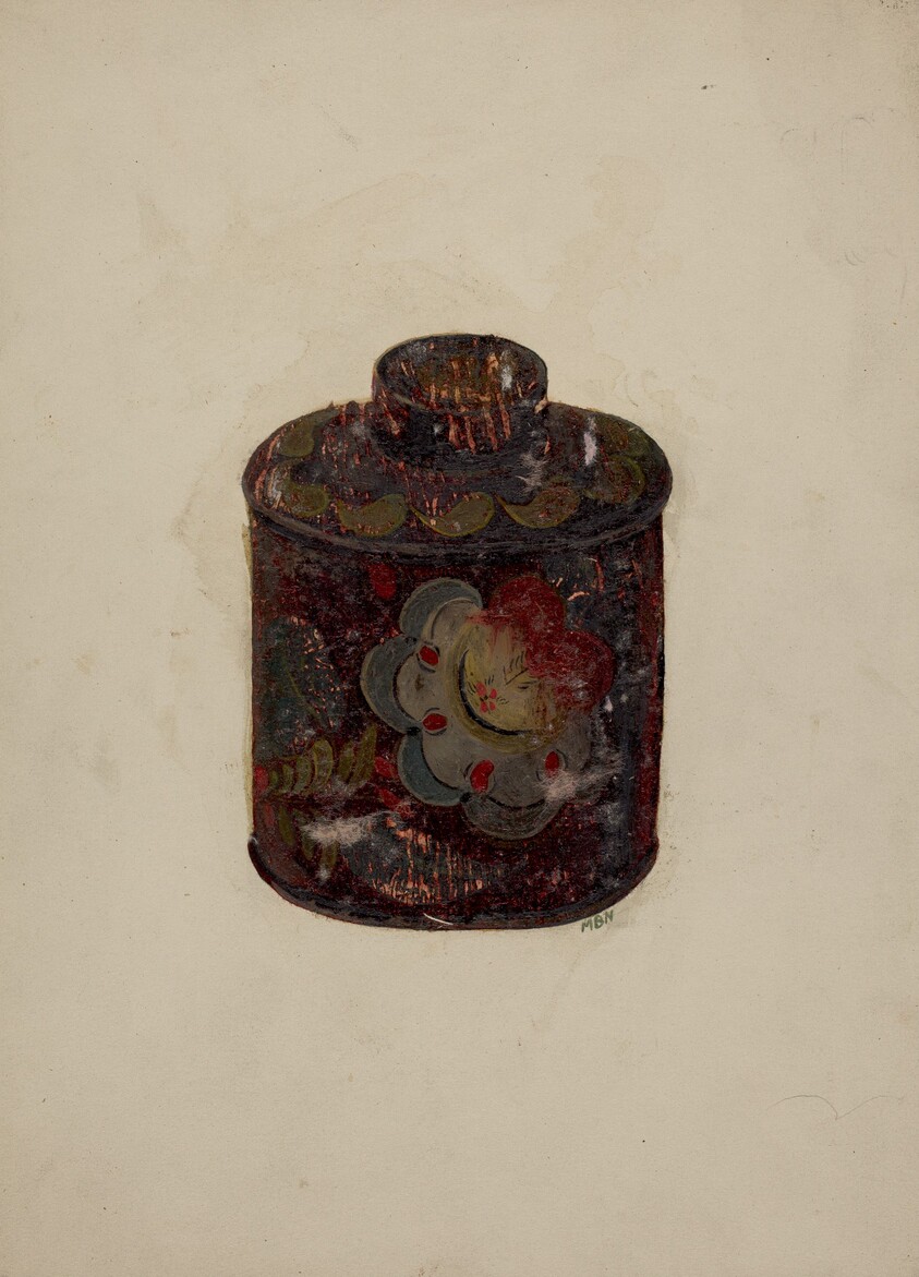 Toleware Canister