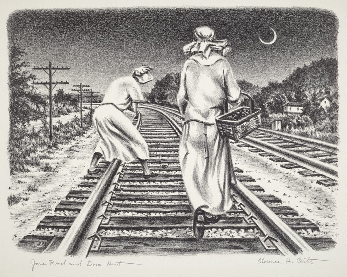 Jane Reed and Dora Hunt