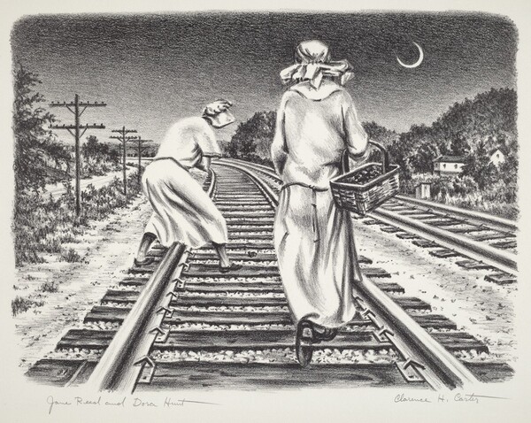 Jane Reed and Dora Hunt