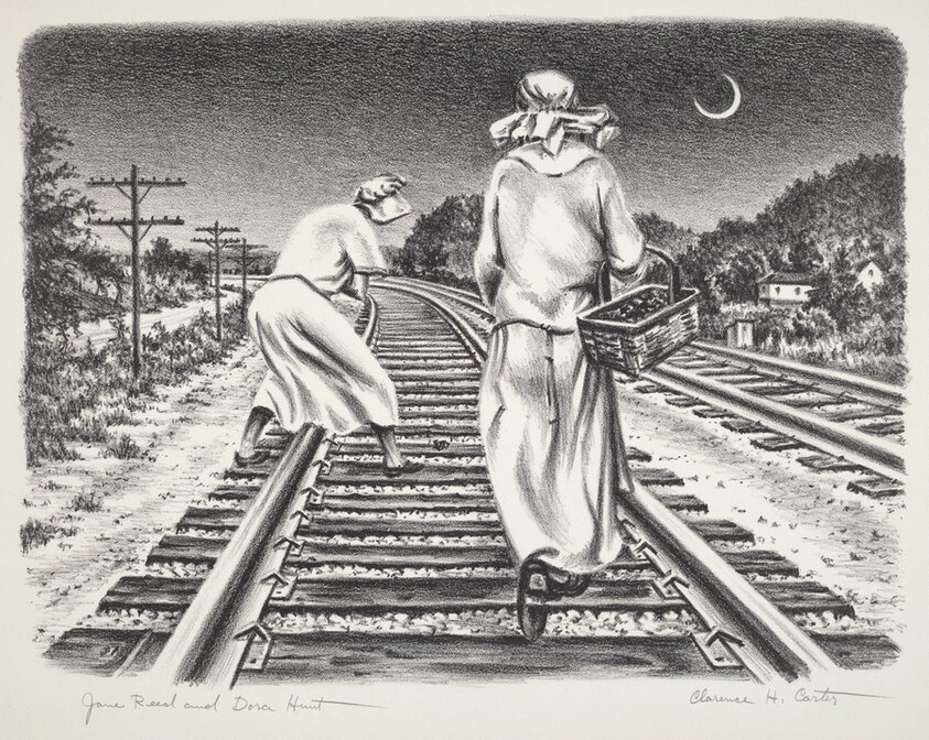 Jane Reed and Dora Hunt