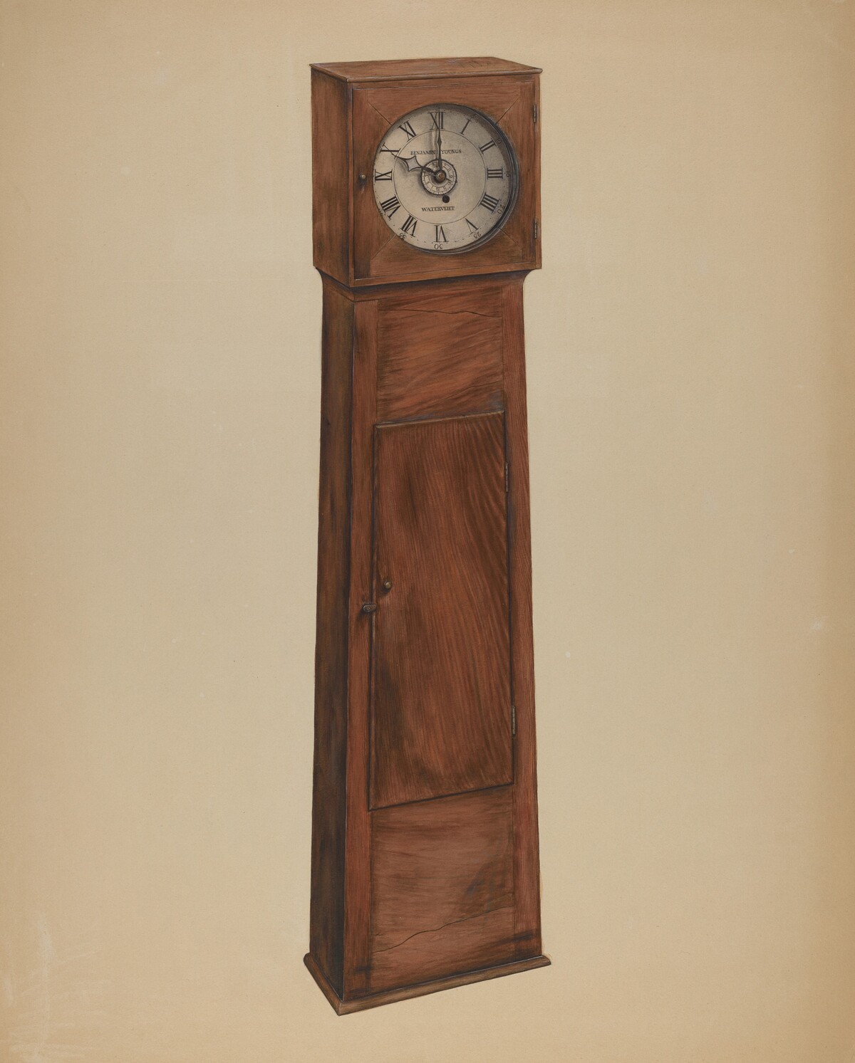 Shaker Grandmother Clock
