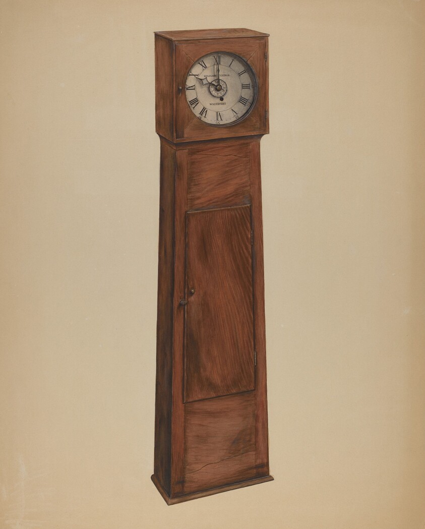Shaker Grandmother Clock