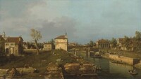 The Porta Portello, Padua, Canaletto, c. 1741/1742
