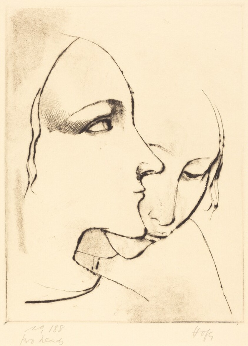 Two Heads (Zwei Madchenkopfe)