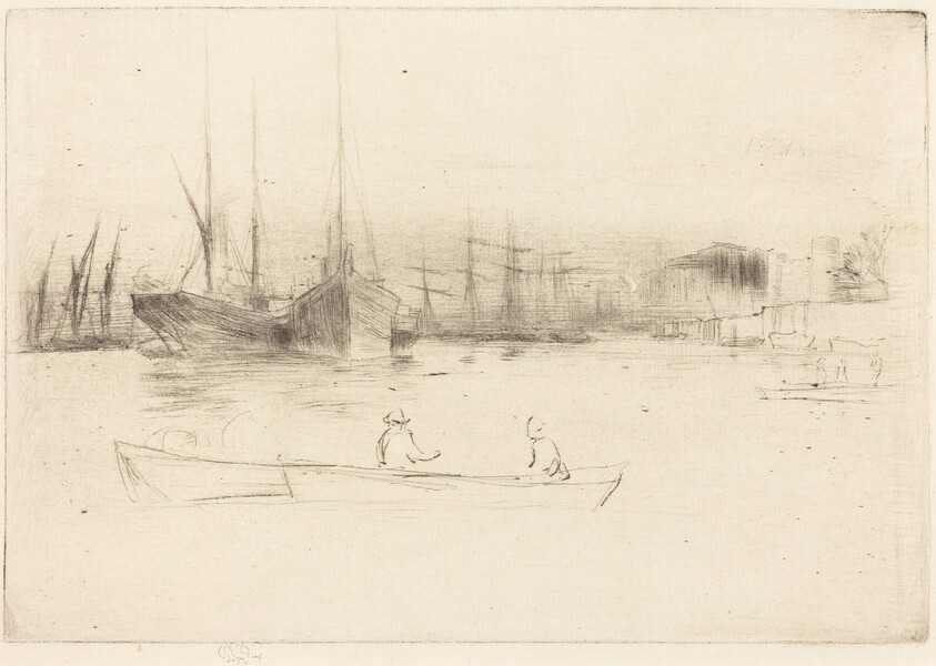 Steamboats off the Tower