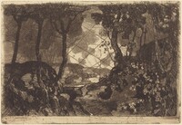 Romantic Landscape, David Young Cameron, c. 1890