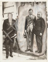 Title from caption on object: “Captain Lindbergh Learns a Great Deal of Late War from Marshal Foch”, Unknown 20th Century, May 26, 1927