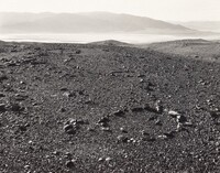 Lake Manly: Death Valley, Prehistoric Rock Alignment, Along an Unnamed Wash, Site 407-56, Looking West, Mark Ruwedel, 1997