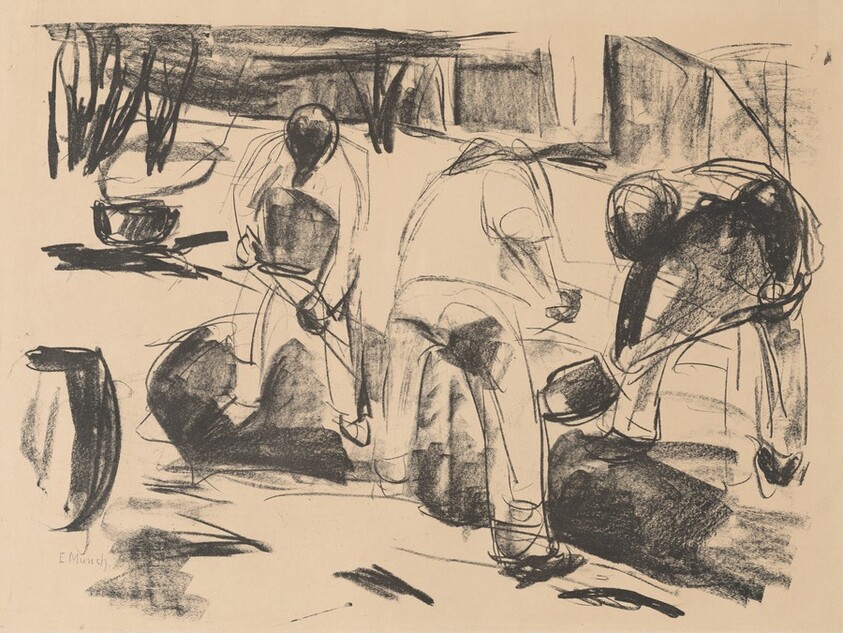 Workers Digging