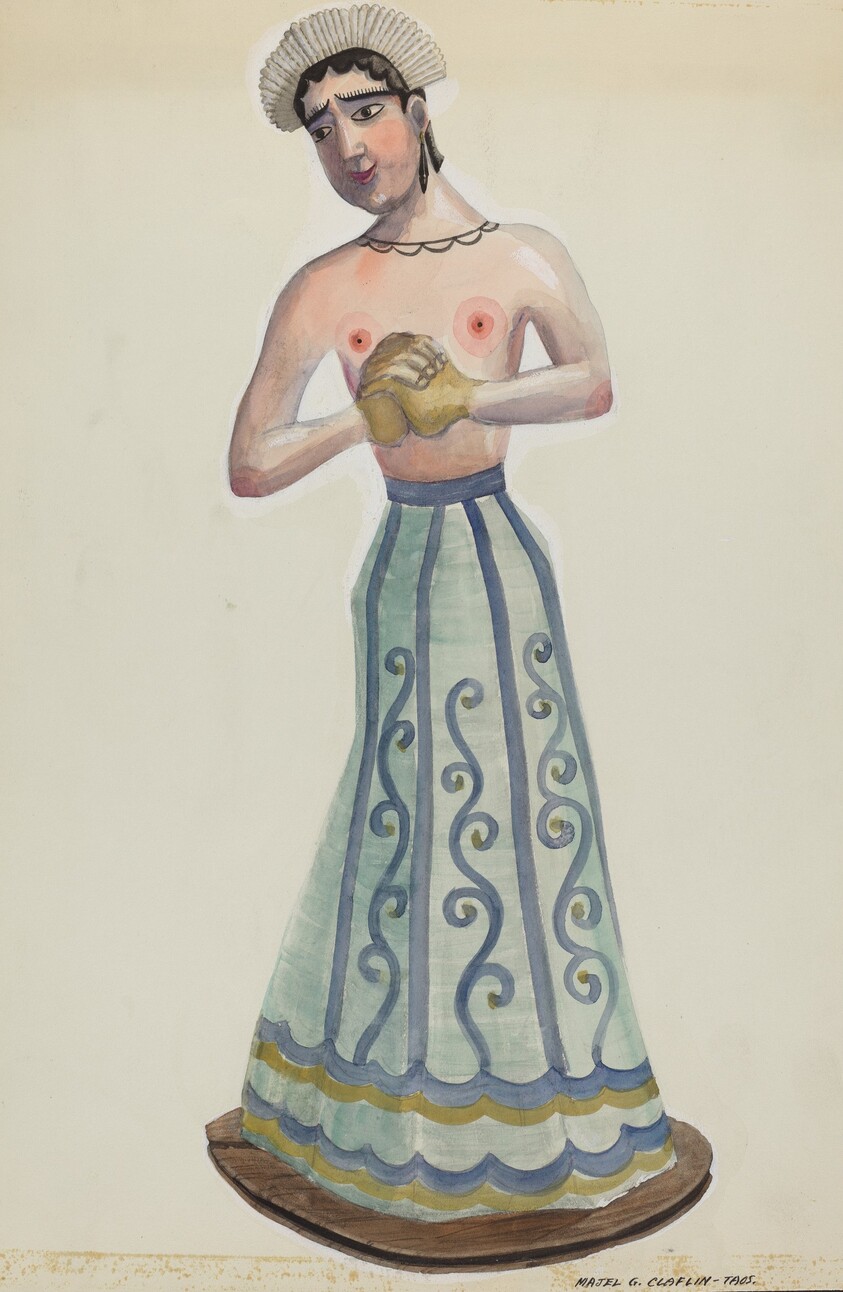 Santa (One of Eight Virgins) Front View