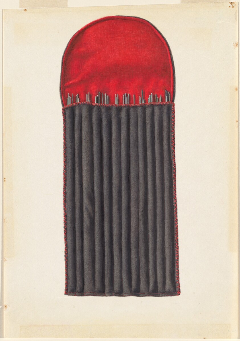 Shaker Case for Knitting Needles