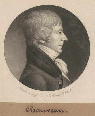 Joseph Anthony Chaveau, Charles B. J. Févret de Saint-Mémin, 1801