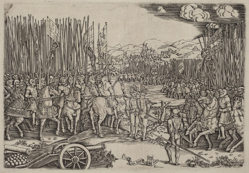 The Two Armies at the Battle of Ravenna