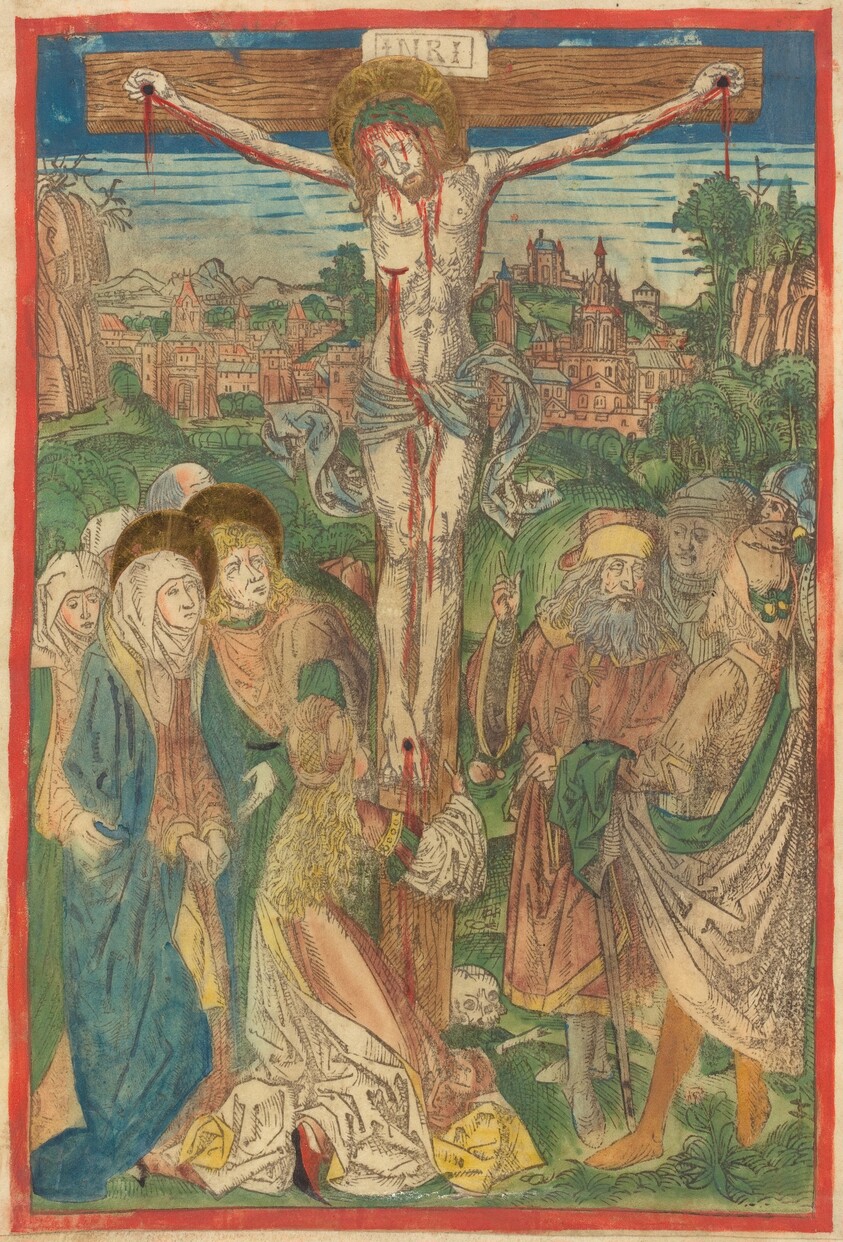 The Crucifixion with Saint Mary Magdalene