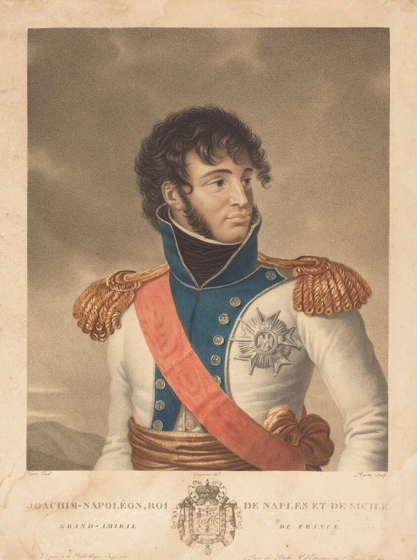 Joachim Murat (Joachim-Napoleon, Roi de Naples et de Sicile, Grand-Admiral de France)