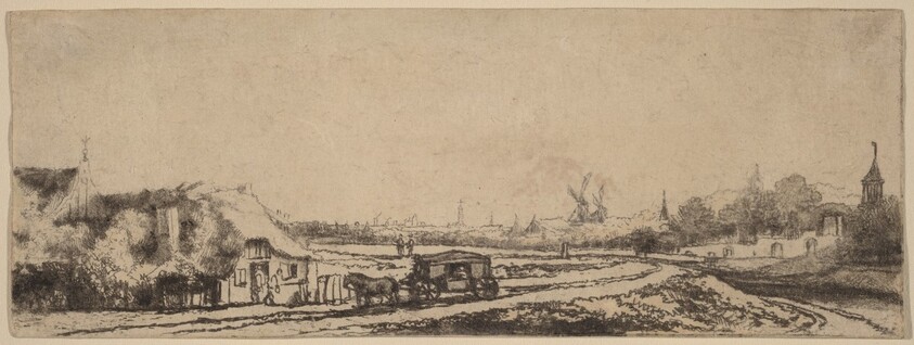 Landscape with a Coach