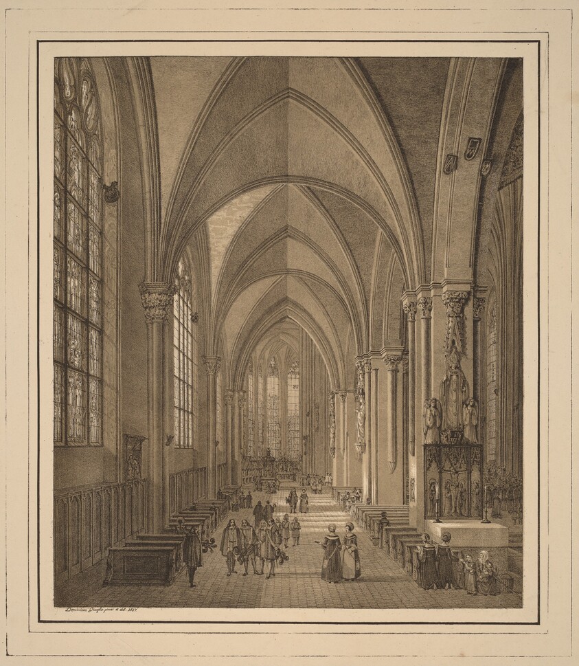 View of the Interior of the Church of St Sebald in Nuremberg