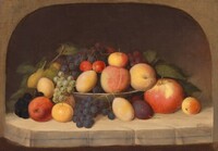 Fruit Still Life, Robert Seldon Duncanson, c. 1849
