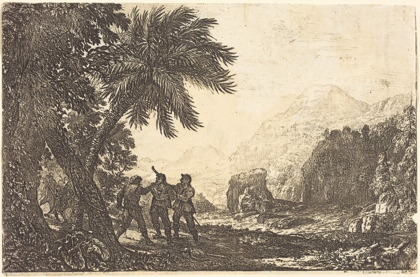 Landscape with Brigands (Scène de brigands)