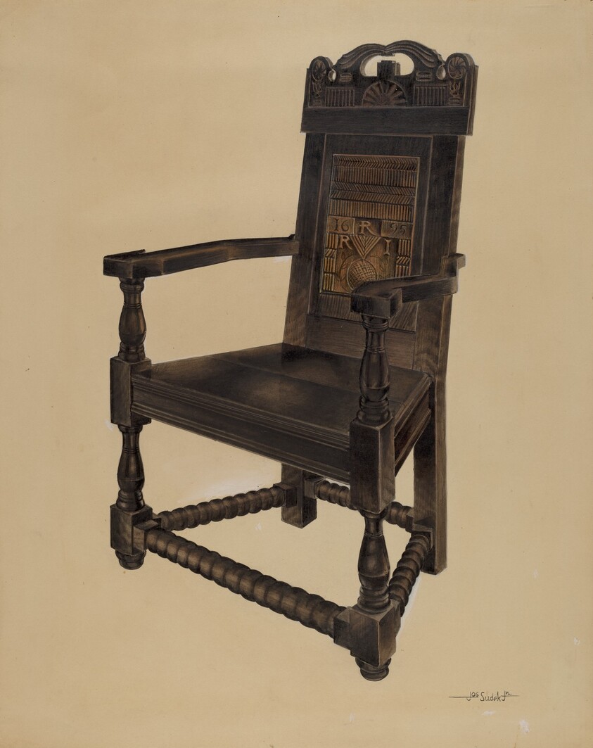 Carved Chair