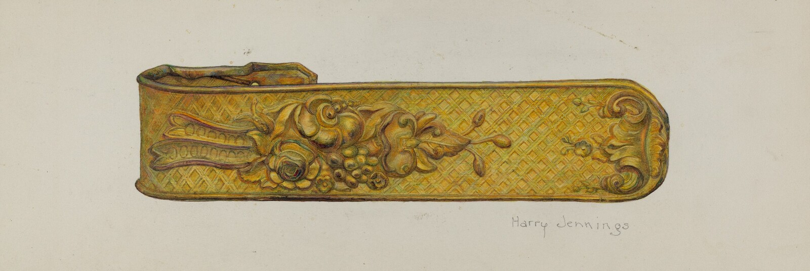 Tie-back, Harry Jennings, c. 1938