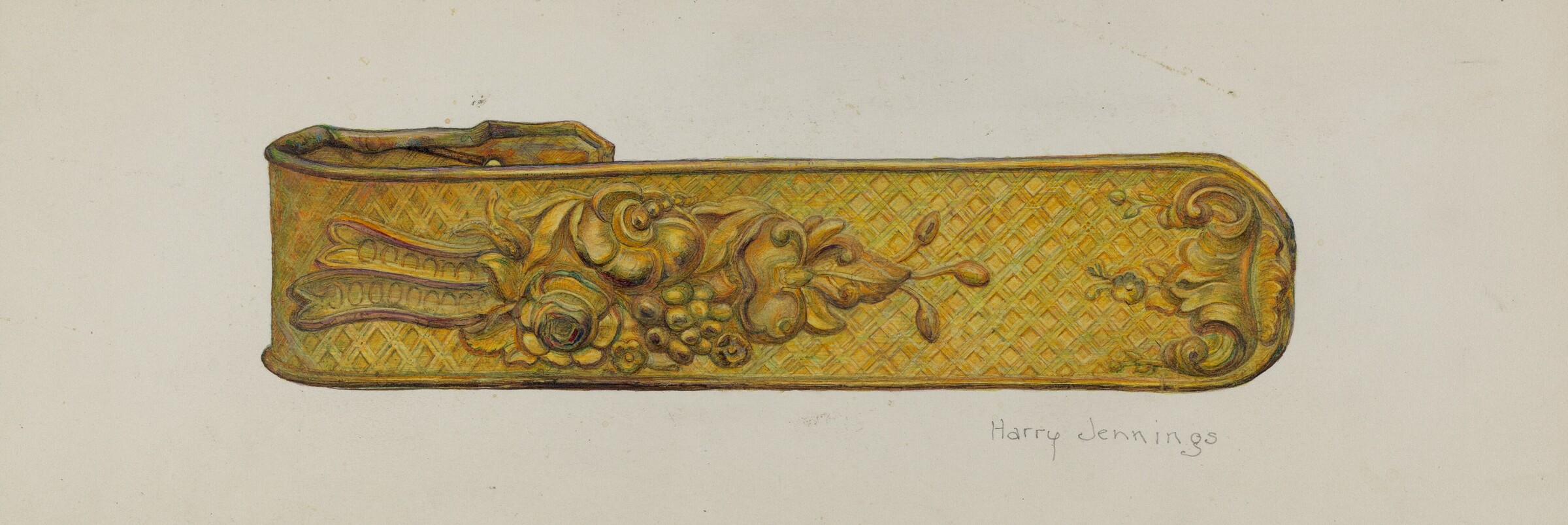 Tie-back, Harry Jennings, c. 1938