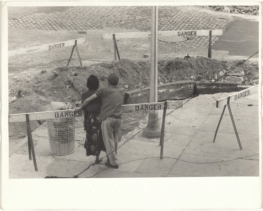 Road construction--New Haven, Connecticut