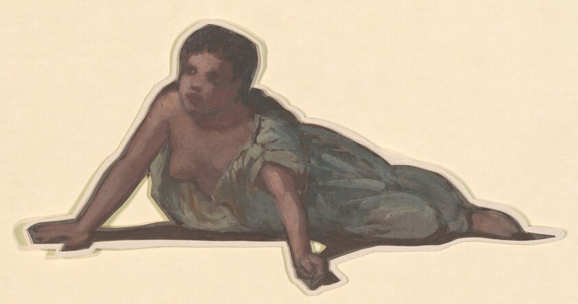 Study for "Greek Girls Bathing"