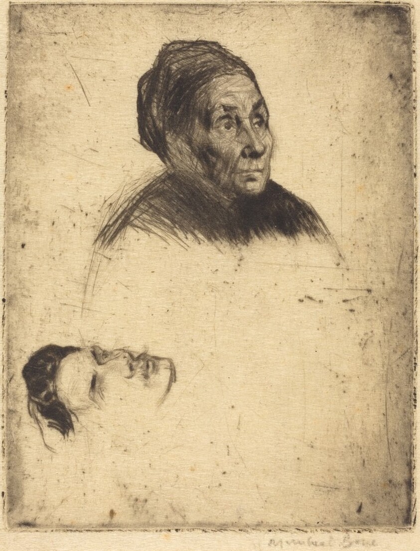 Mrs. Drummond and Another Head