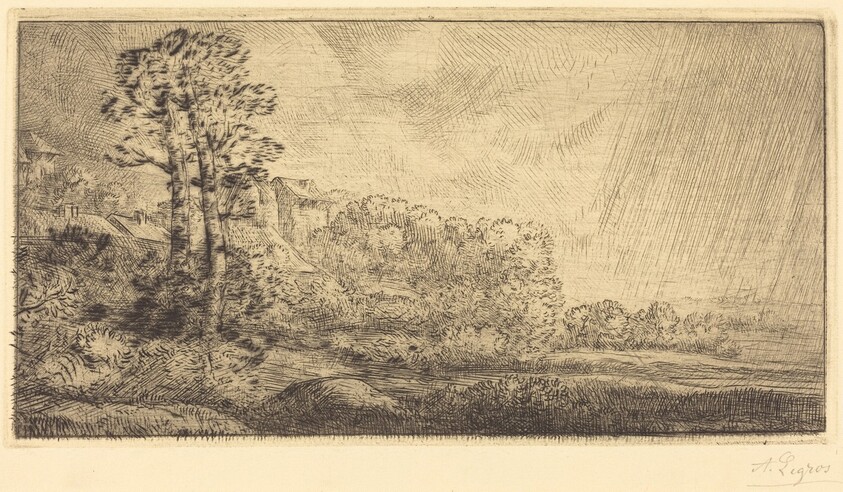 Landscape with Two Trees (Paysage aux deux arbres)