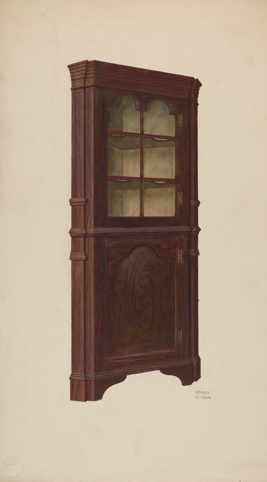 Corner Cupboard, Henry Moran, c. 1940