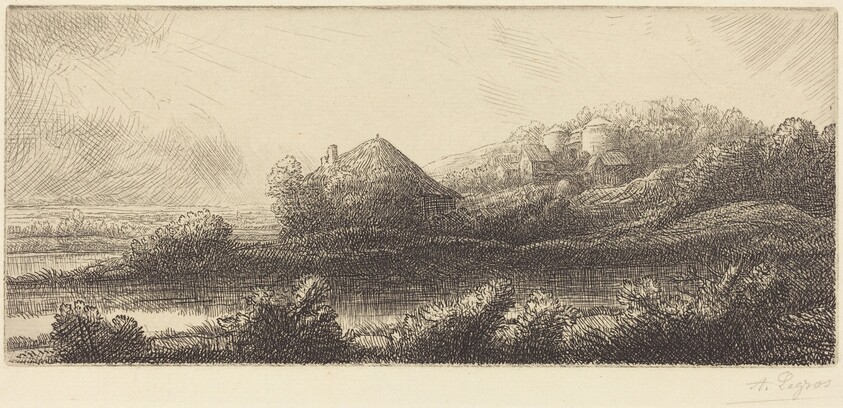 Hut in the Marsh (Cabane dans les marais)