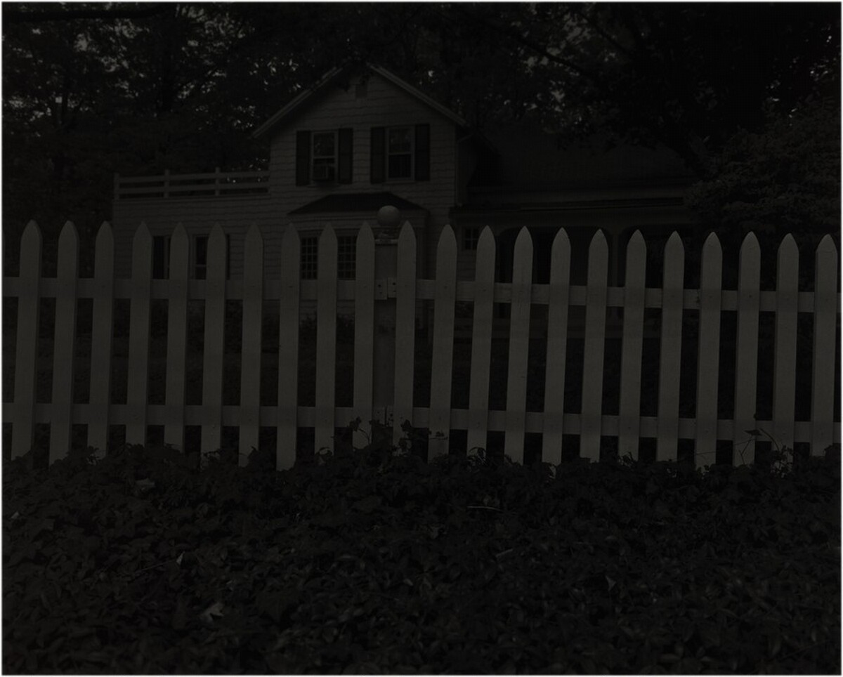 Untitled #1 (Picket Fence and Farmhouse)