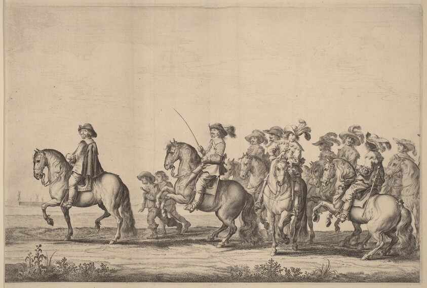 Entry of Marie de Medici into Amsterdam [plate 2 of 6]