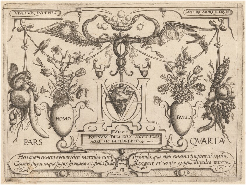 Archetypa studiaque patris Georgii Hoefnagelii [Part 4, Titlepage]