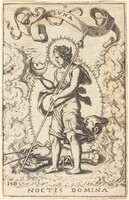 Moon, Theodor de Bry, after Sebald Beham, c. 1570/1598