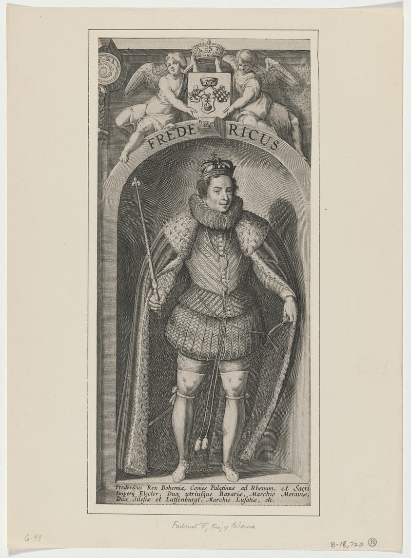 Frederick V, King of Bohemia, Standing in a Niche