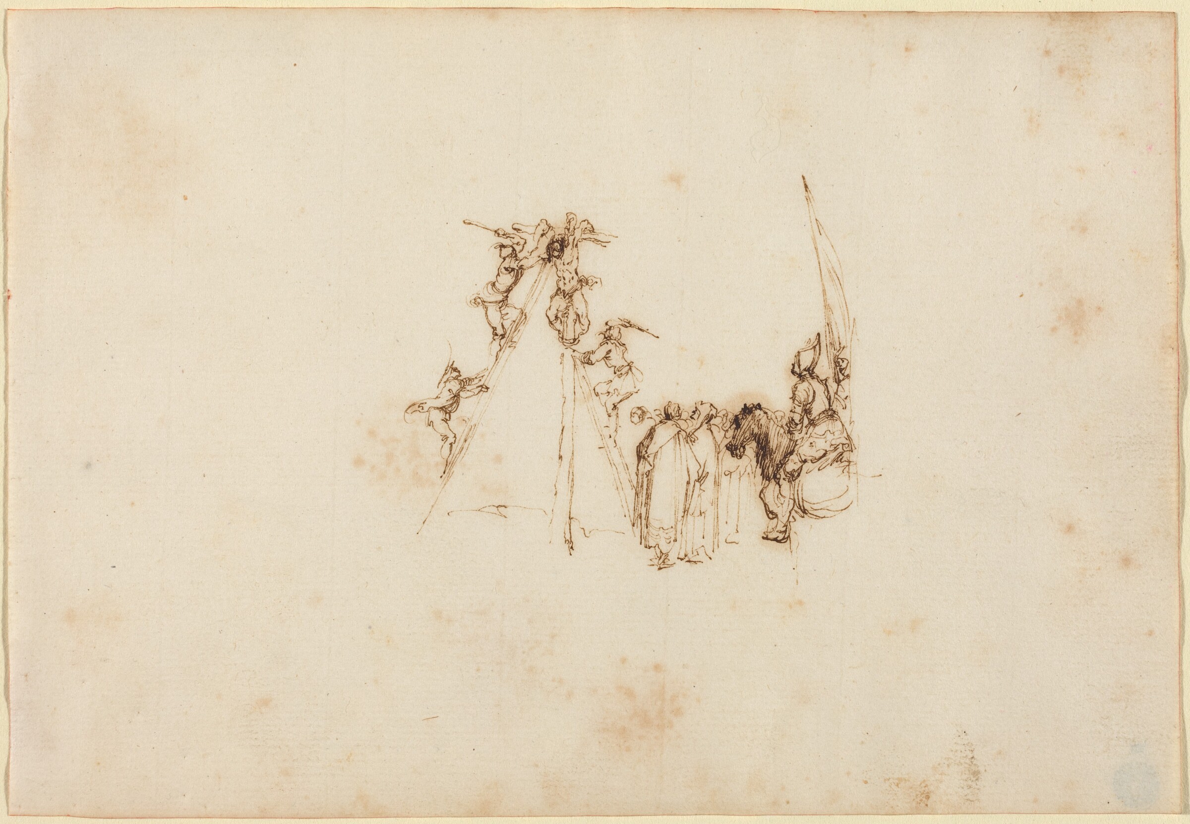 The Martyrdom of Saint Philip, Attributed to Stefano Della Bella