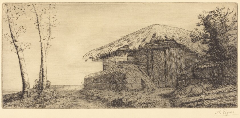 Shepherd's Hut on a Hillside  (Bergerie sur le coteau)