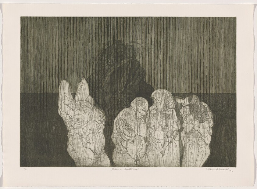 Canto XIV: Rain from Dante's Inferno