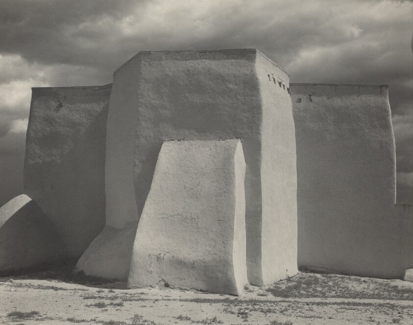 Ranchos de Taos Church, New Mexico [recto]