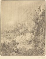 Old Village (Ville vieille), Alphonse Legros