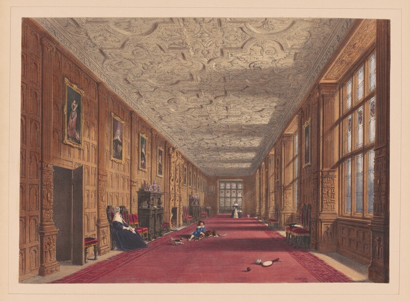 Gallery, Aston Hall, Warwickshire