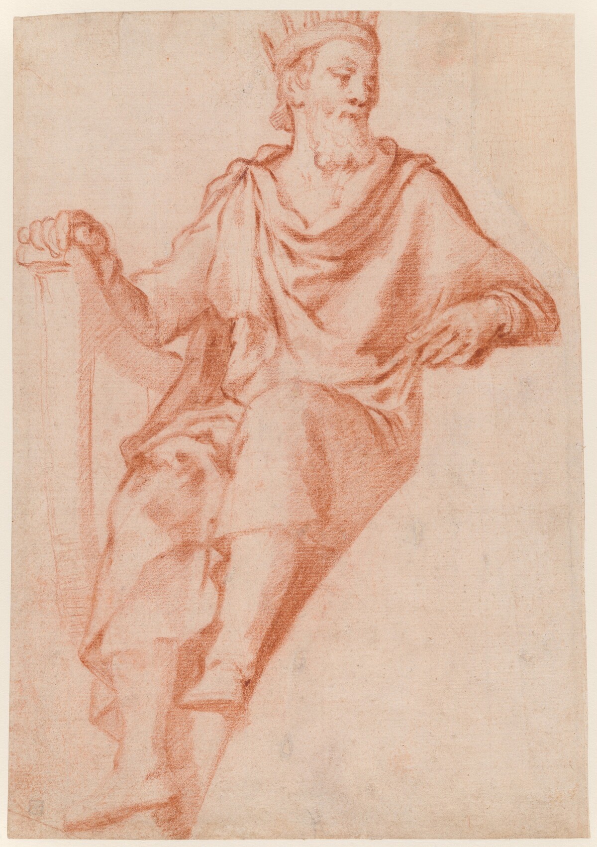 King David (Design for a Lunette)