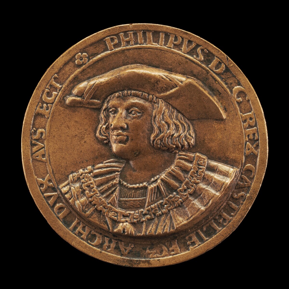 Philip II, 1527-1598, King of Spain 1556 [obverse]